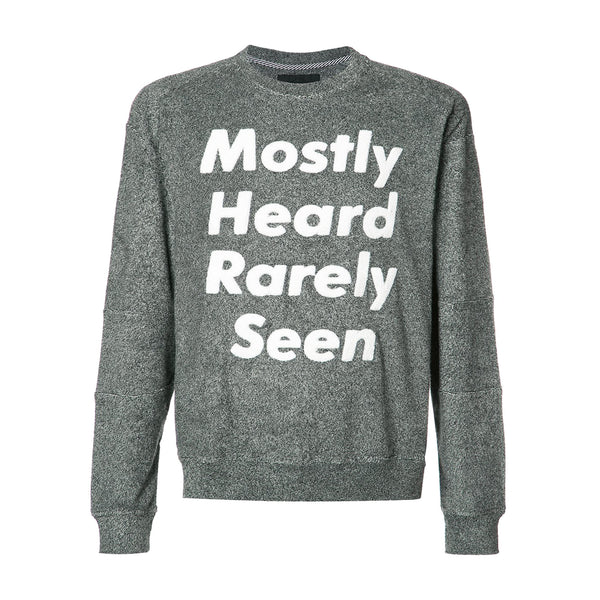 NAMESAKE CREWNECK - Mostly Heard Rarely Seen