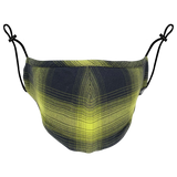 TENNIS BALL PLAID MHRS MASK - Mostly Heard Rarely Seen