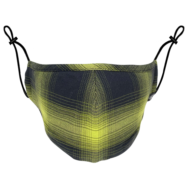 TENNIS BALL PLAID MHRS MASK - Mostly Heard Rarely Seen