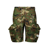 PULLOVER CARGO SHORTS CAMO - Mostly Heard Rarely Seen
