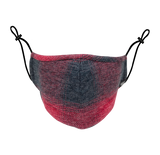 RED LUMBERJACK MHRS MASK - Mostly Heard Rarely Seen