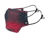 RED LUMBERJACK MHRS MASK - Mostly Heard Rarely Seen