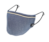 CHAMBRAY MHRS FACE MASK - Mostly Heard Rarely Seen