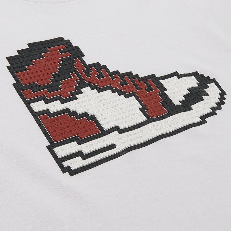 SNEAKER LEGO TEE (WHITE) - Mostly Heard Rarely Seen