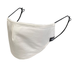 WHITE BLANK BASIC MHRS MASK - Mostly Heard Rarely Seen