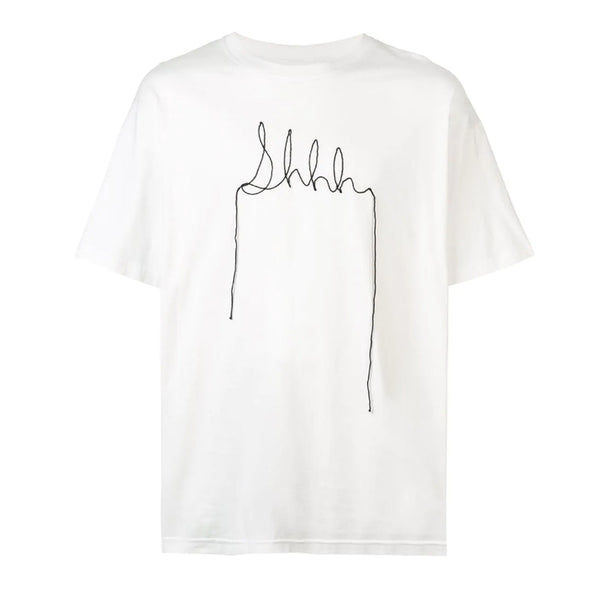 YARN SKETCH SHH T-SHIRT - Mostly Heard Rarely Seen