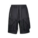 ZIPOFF CARGO SHORTS BLACK - Mostly Heard Rarely Seen