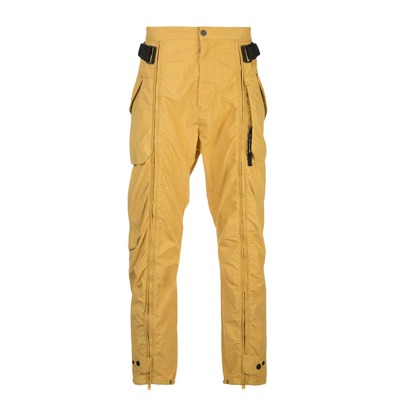 ZIP UP MILITARY CARGO PANT YELLOW - Mostly Heard Rarely Seen